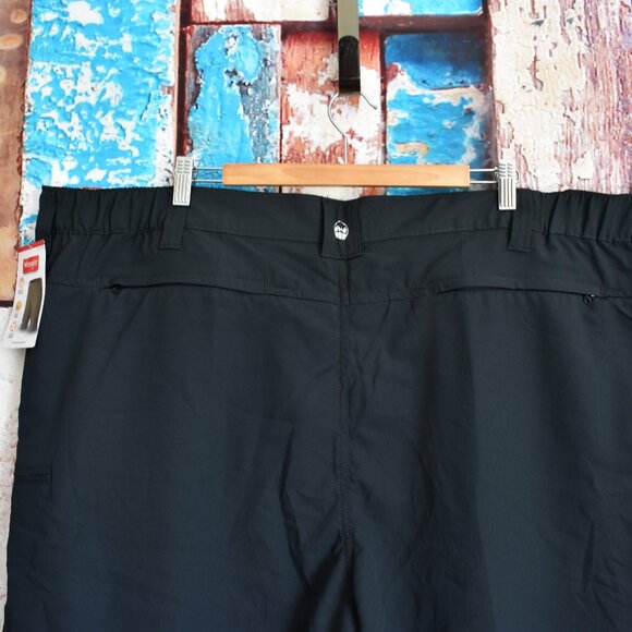 Men's Wrangler Morro Bay Performance Short 10" Inseam SIZE 48 Black NEW - Picture 8 of 10